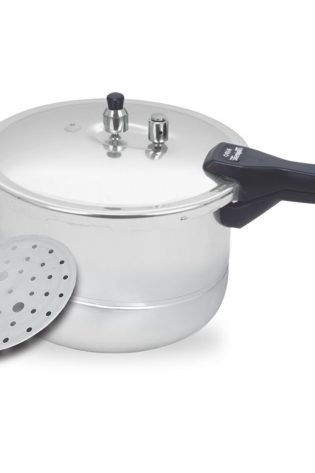 CHEF Aluminum Pressure Cooker Steamer 1405 - [11Liter]