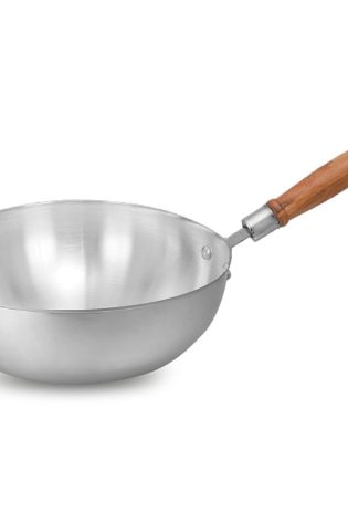 Chef best quality aluminum deep frying pan - cooking pan - majestic chef