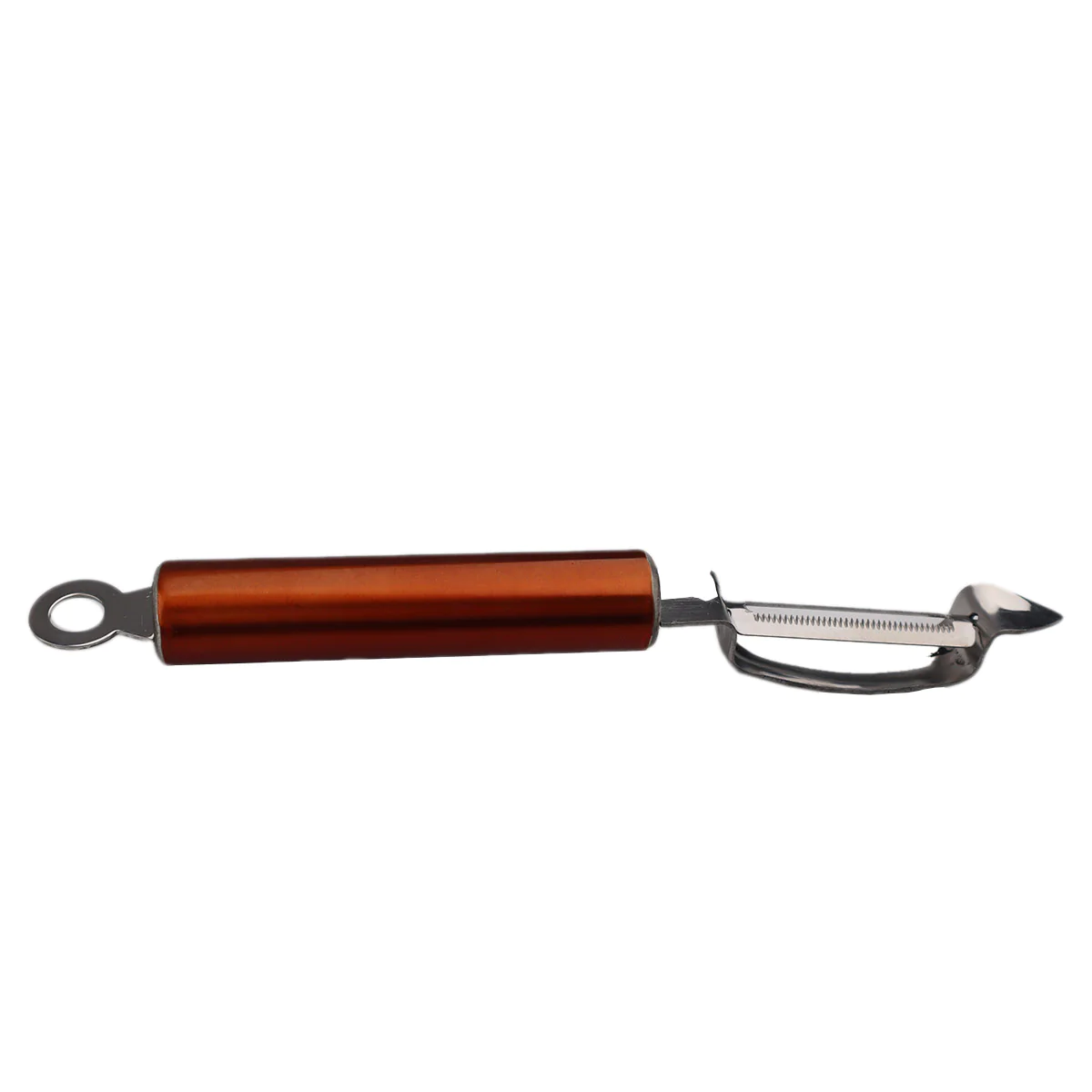 Chef Stainless Steel Vegetable Peeler - Peeling Tool With Copper Handle