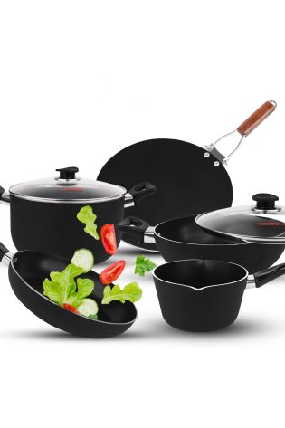 chef best non stick gift set kitchen set complete mini budget set for small family at best price in pakistan
