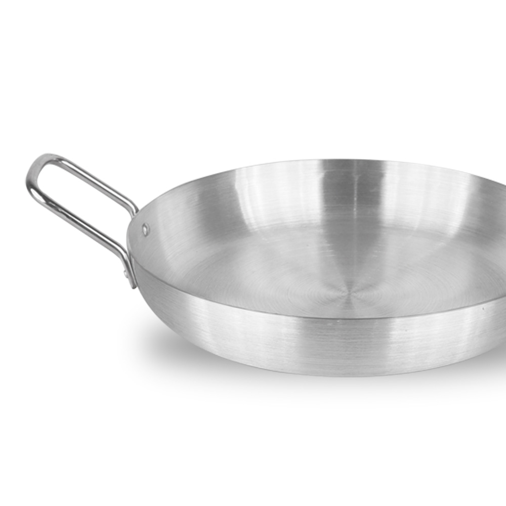 PIAZZA Stainless Steel 2 handled frying pan - Chef Collection- diametre 20Cm